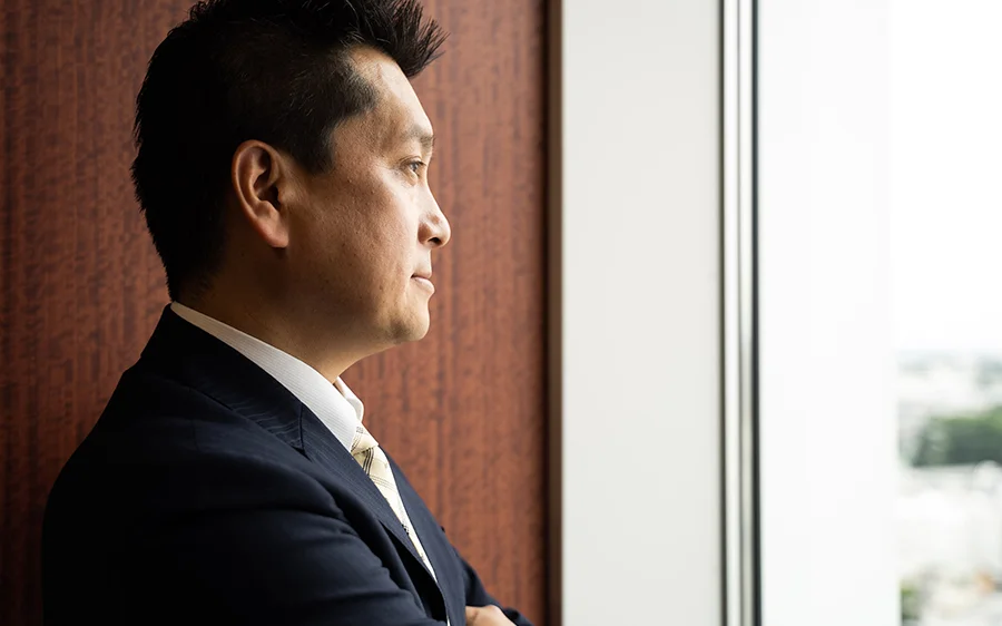 画像：青野取締役社長1